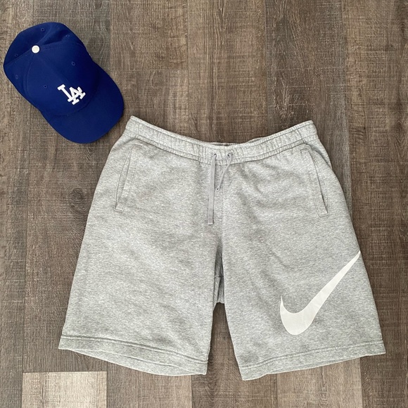 Nike Other - Nike Sportswear Men's Club Fleece Shorts GREY HEATHER